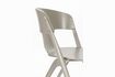 Miniatura Silla de jardín de plástico topo Horizon 12