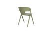 Miniatura Silla de jardín de plástico verde Horizon 5