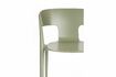 Miniatura Silla de jardín de plástico verde Horizon 11