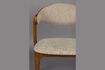 Miniatura Silla de madera maciza de haya beige Babington 3