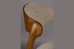 Miniatura Silla de madera maciza de haya beige Babington 6