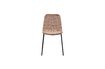 Miniatura Silla de mimbre beige Hapur 1