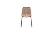 Miniatura Silla de mimbre beige Hapur 1