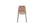 Miniatura Silla de mimbre beige Hapur Clipped