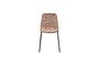 Miniatura Silla de mimbre beige Hapur Clipped