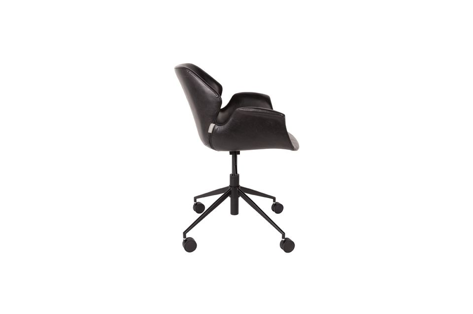 Silla de oficina Nikki All Black - 8