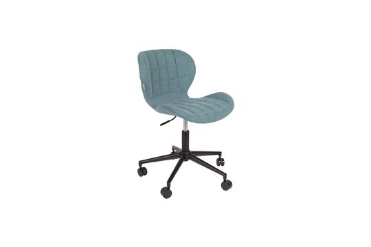 Silla de oficina OMG negra y azul
