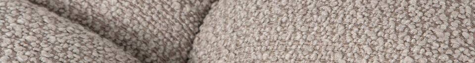 Descriptivo Materiales  Silla de piel de oveja Vinny sand