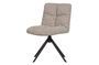 Miniatura Silla de piel de oveja Vinny sand Clipped