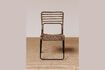 Miniatura Silla de ratán marrón Veracruz 2