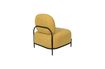 Miniatura Silla de salón amarillo Polly 11