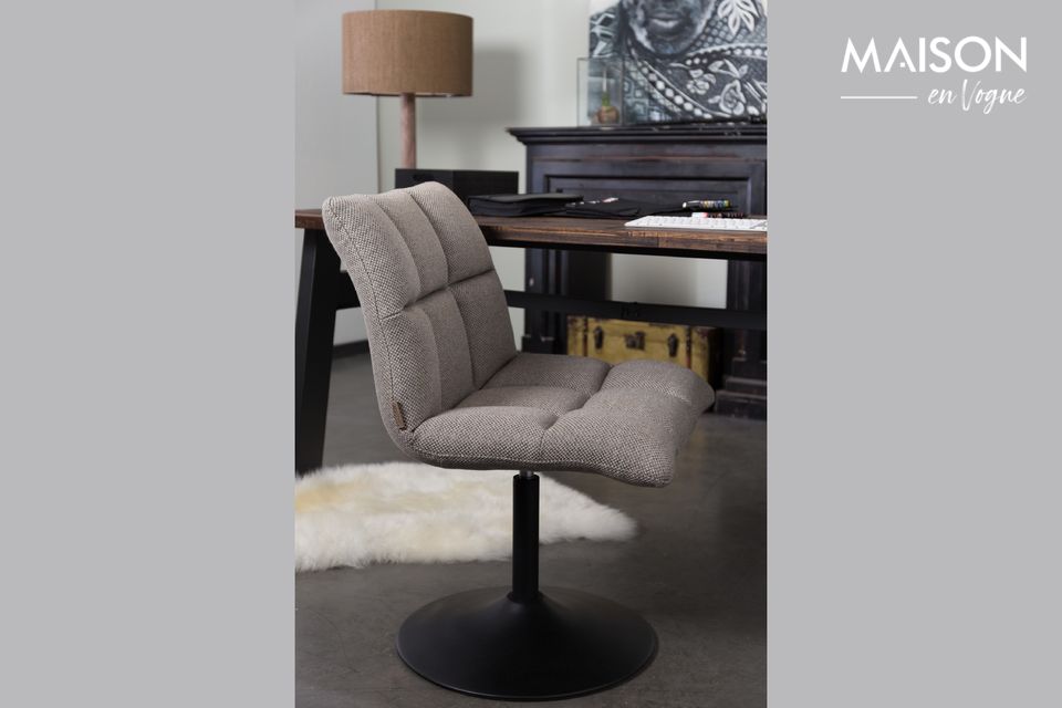 Silla de salón Brandivy Bar gris oscuro Dutch Bone