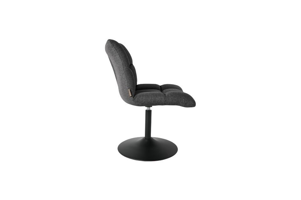 Silla de salón Brandivy Bar gris oscuro - 4