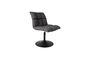 Miniatura Silla de salón Brandivy Bar gris oscuro Clipped