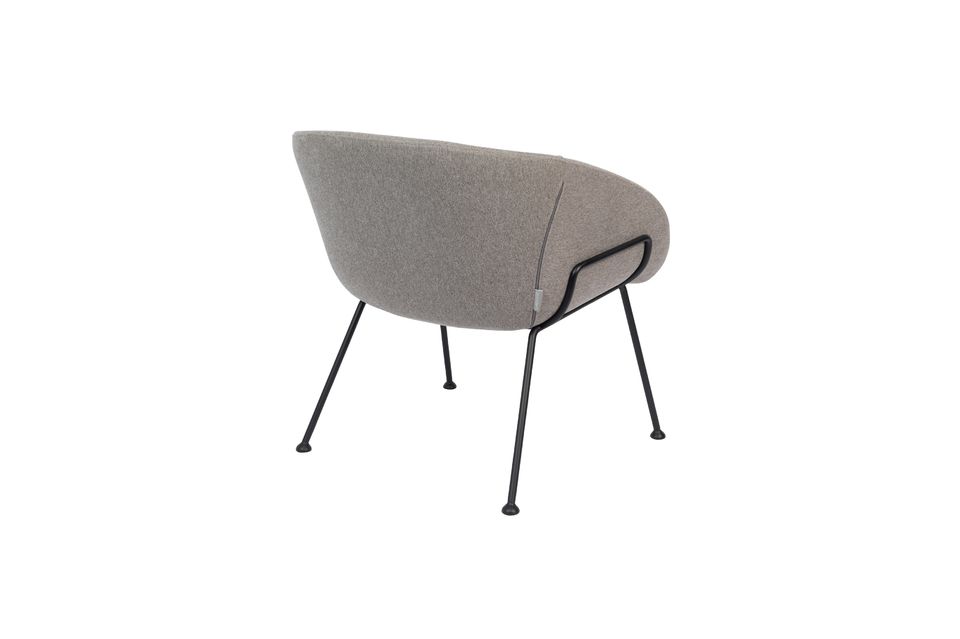 Silla de salón Feston gris - 8