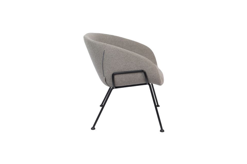 Silla de salón Feston gris - 9