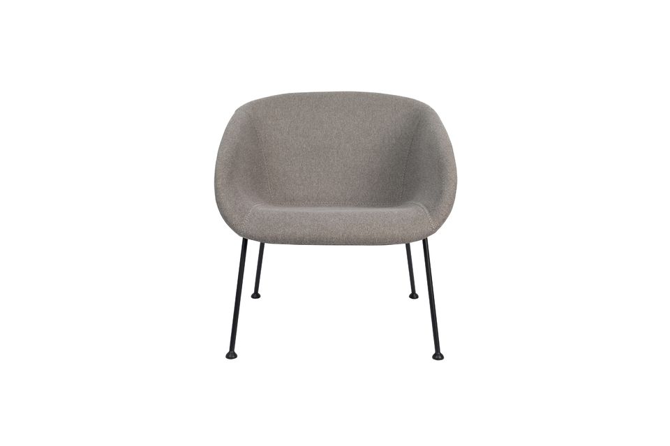 Silla de salón Feston gris - 10