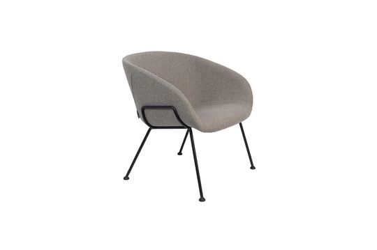 Silla de salón Feston gris Clipped