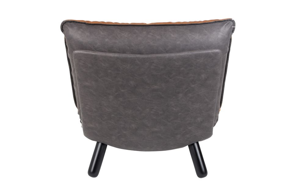 Silla de salón Lazy Sack Li Brown - 11