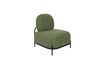 Miniatura Silla de salón verde Polly 6