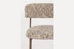 Miniatura Silla de tela beige Claes 11