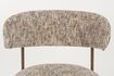 Miniatura Silla de tela beige Claes 12
