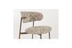 Miniatura Silla de tela beige Claes 5