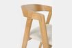 Miniatura Silla de tela beige Mads 12