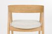 Miniatura Silla de tela beige Mads 14