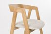 Miniatura Silla de tela beige Mads 16