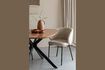Miniatura Silla de tela blanca Ayle 2