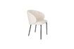 Miniatura Silla de tela blanca Ayle 4