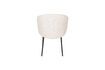 Miniatura Silla de tela blanca Ayle 5