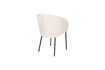 Miniatura Silla de tela blanca Ayle 8