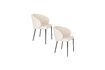 Miniatura Silla de tela blanca Ayle 9