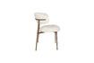 Miniatura Silla de tela blanca Claes 5