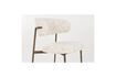 Miniatura Silla de tela blanca Claes 6