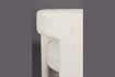 Miniatura Silla de tela blanco roto Medina 6