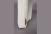 Miniatura Silla de tela blanco roto Medina 7
