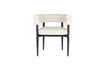 Miniatura Silla de tela blanco roto Sela 1