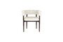 Miniatura Silla de tela blanco roto Sela Clipped