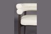 Miniatura Silla de tela blanco roto Sela 3