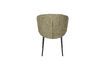 Miniatura Silla de tela gris Ayle 5