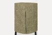 Miniatura Silla de tela gris Ayle 10