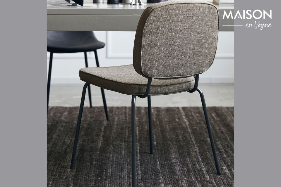 Una silla minimalista y elegante
