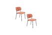Miniatura Silla de tela rosa Jolien 9