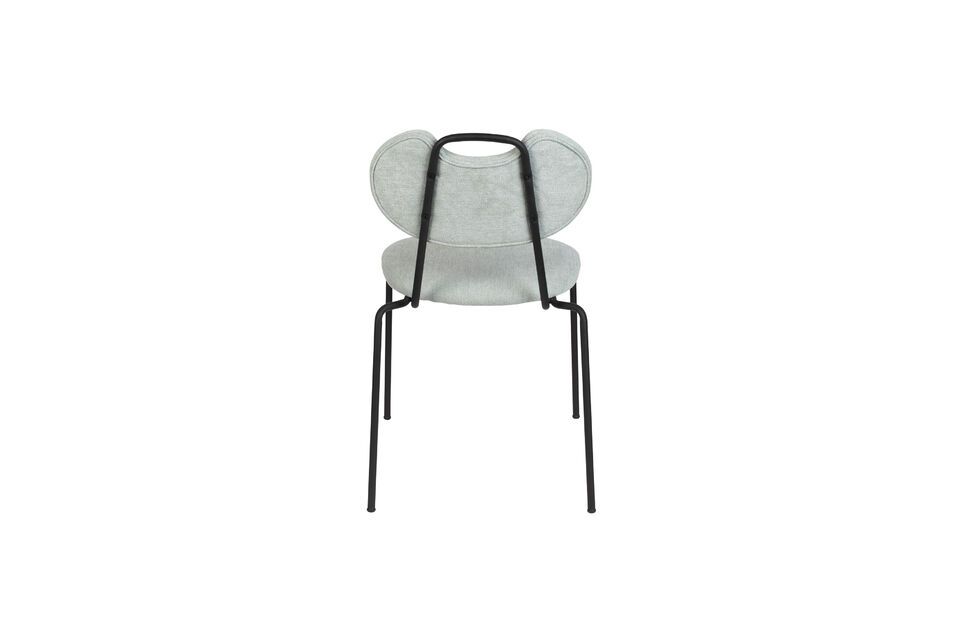 El suave tejido garantiza un asiento cómodo