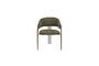 Miniatura Silla de tela verde Naida Clipped