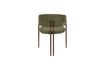 Miniatura Silla de tela verde Naida 11