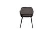 Miniatura Silla de terciopelo gris Jelle 8